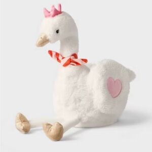 GIGGLESCAPE 12” PRINCESS SWAN STUFFED ANIMAL